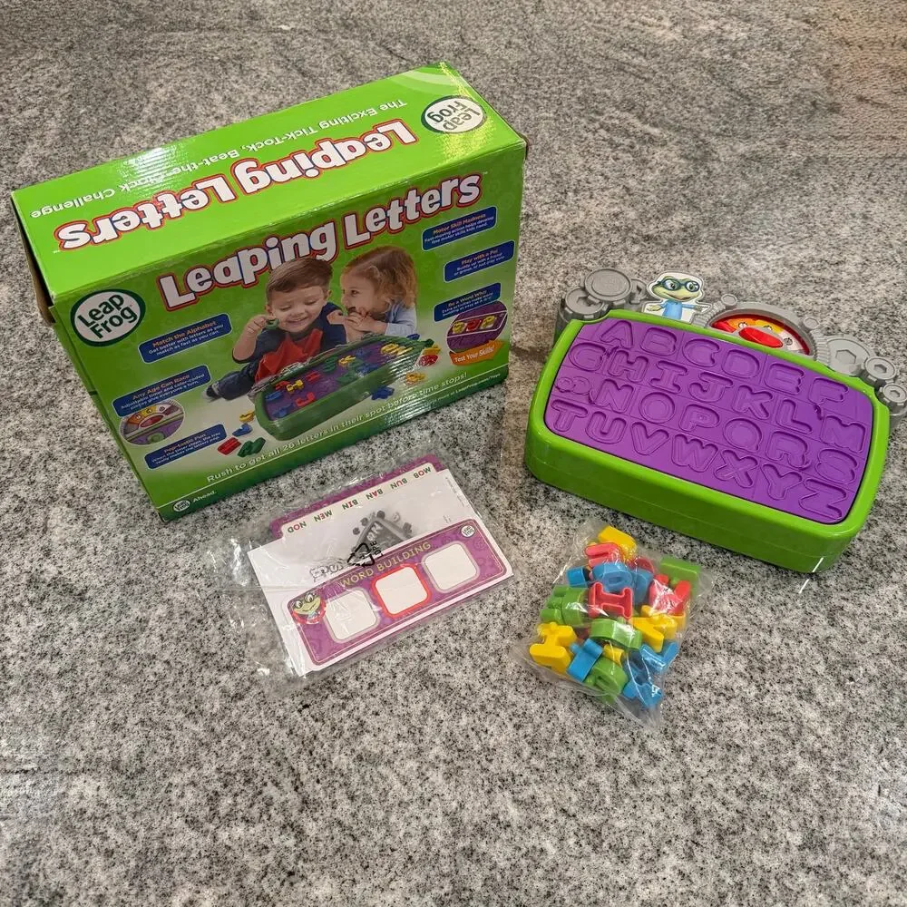 Leap Frog Leaping Letters Race the Clock Game ABC Alphabet Educational Learning
